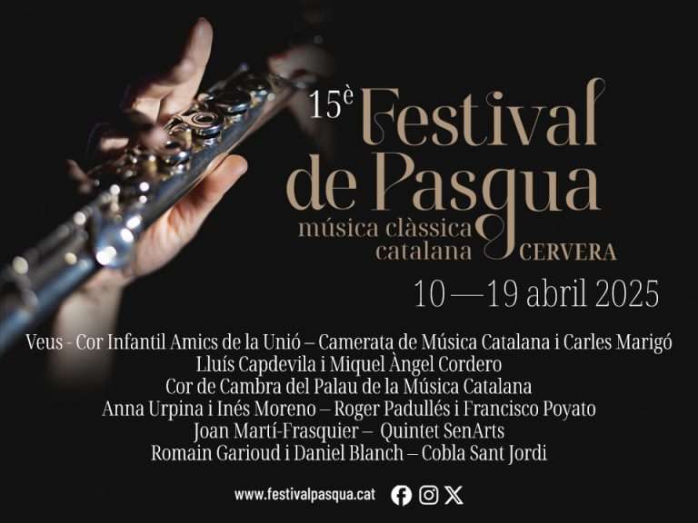Tot a punt per a una nova edició del Festival de Pasqua