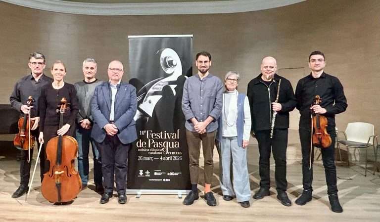 Cervera torna a convertir-se en l’epicentre de la música clàssica catalana amb el Festival de Pasqua